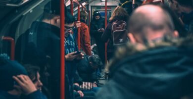 people inside train